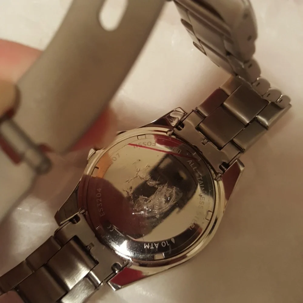 07:07  Fossil Stainless Steel Two Tone Bracelet Watch